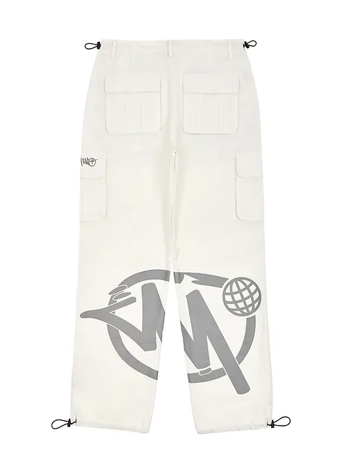 Minus Two Black Graff Cargos - (WHITE)