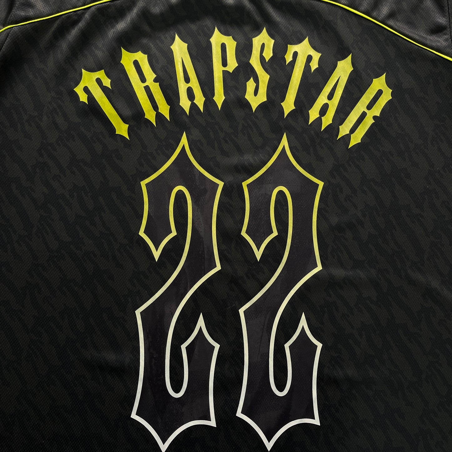 Trapstar Monogram Jersey Black/Lime