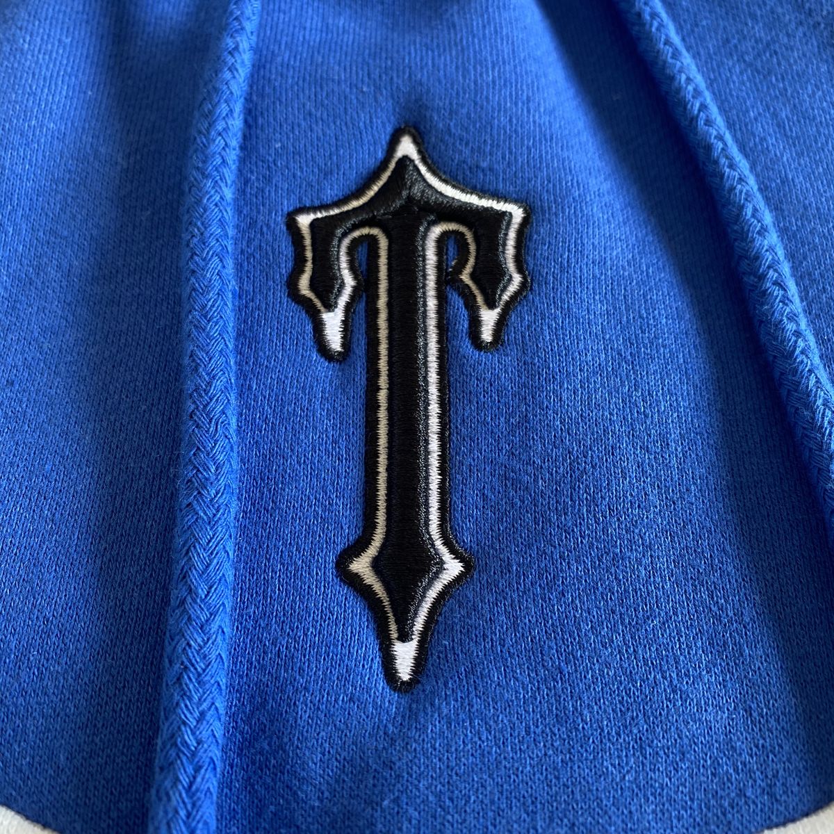 Trapstar V Stripe Tracksuit Black/Blue/Grey