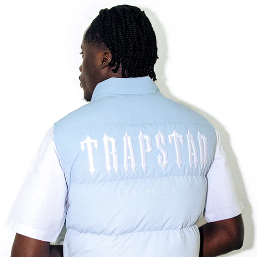 Trapstar Irongate T Badge Gilet Blue Gradient