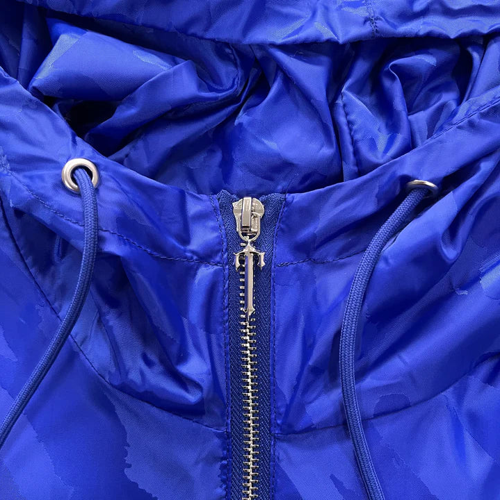 Trapstar Irongate T Jacquard Windbreaker Jacket Dazzling Blue