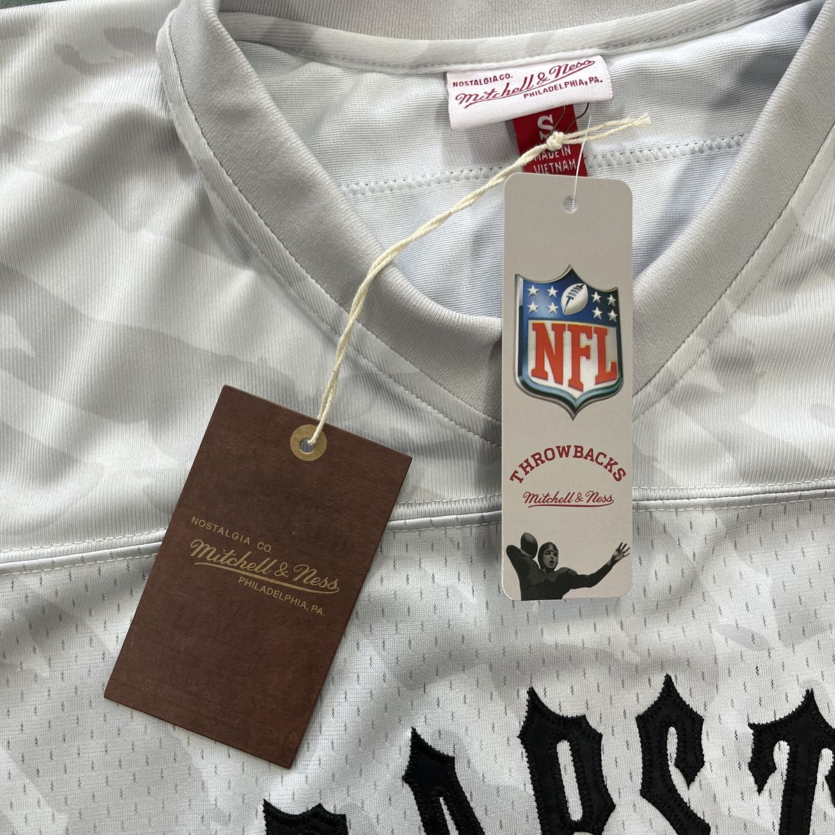 Trapstar x NFL Football Jersey Grey