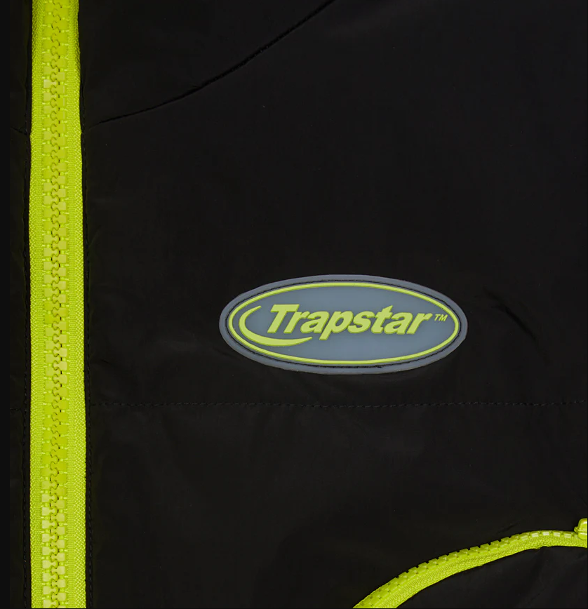 Trapstar Hyperdrive Gilet 2 Black/Lime