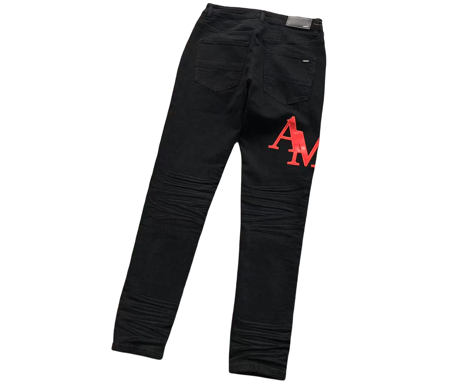 AMIRI Red Devil Jeans Black
