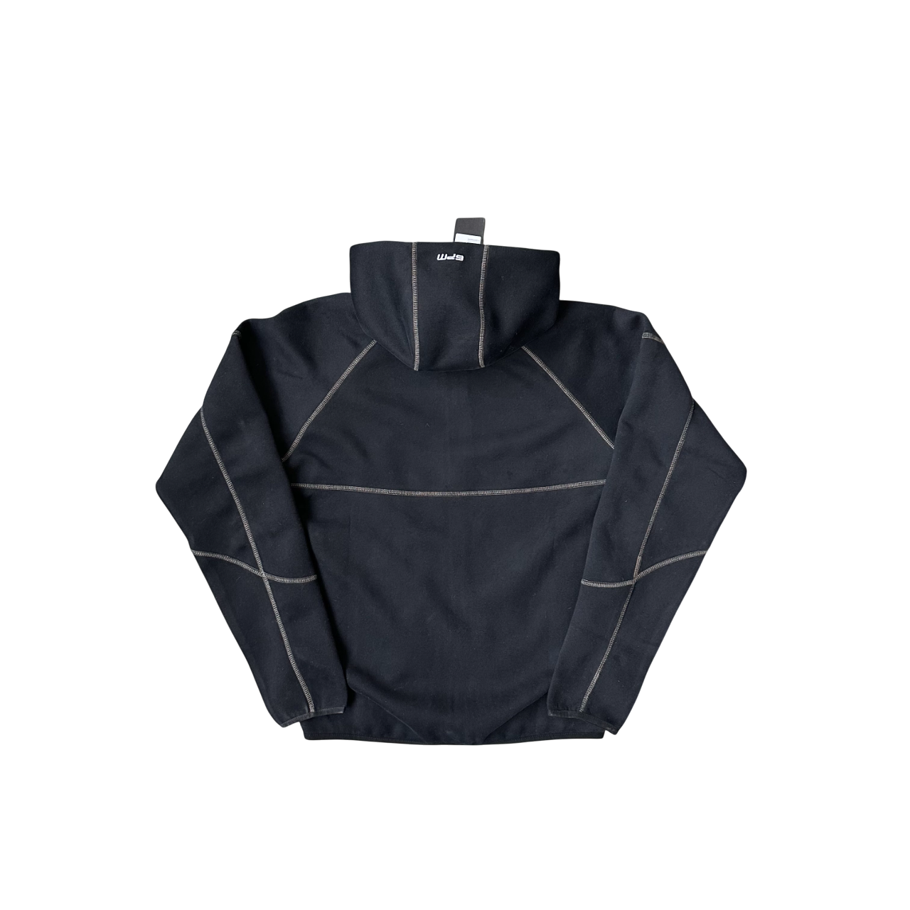 6PM Tech Zip Hoodie Black