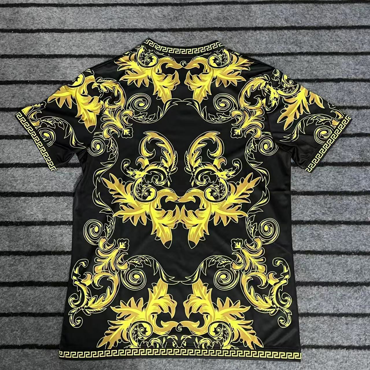 Adidas x Versace Italy Jersey Gold
