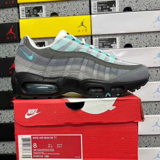 Nike Air Max 95 Essential Triple Grey Fog Laser Blue