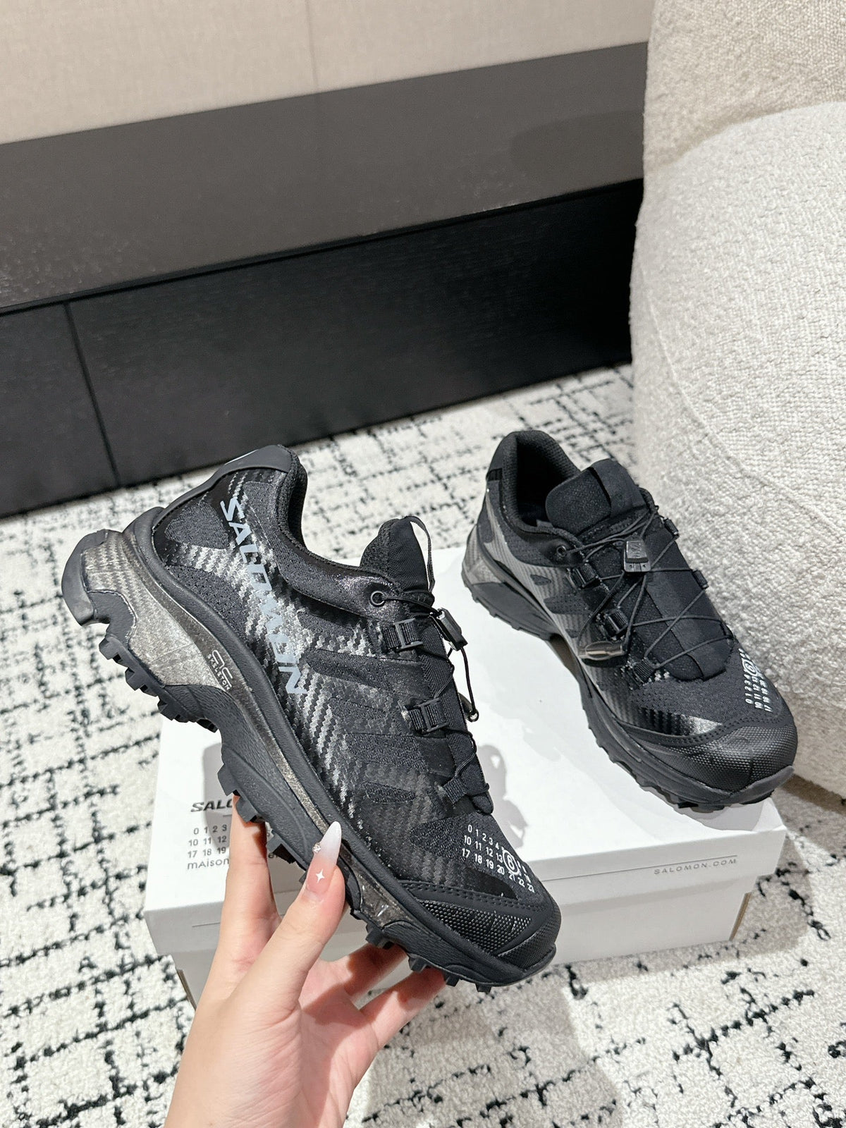 Salomon x Maison Margiela Cross Triple Black