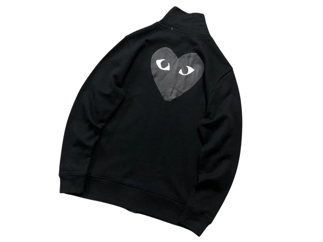 Comme Des Garçons Play Heart Jacket Black