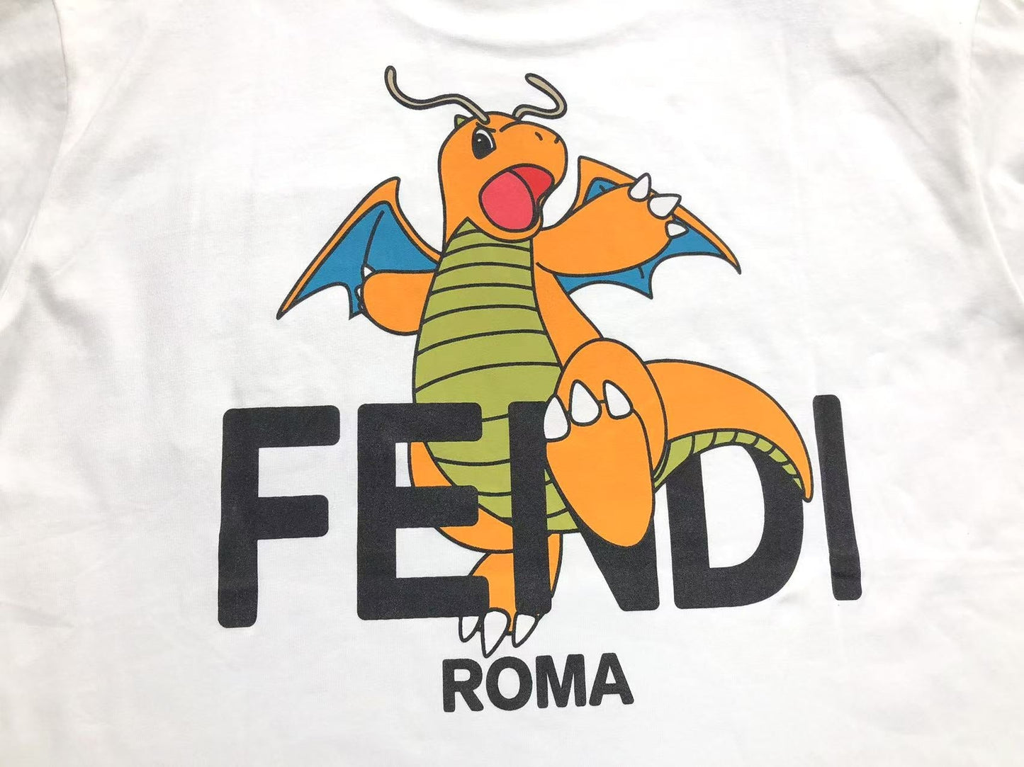 Fendi Dragonite Tee White