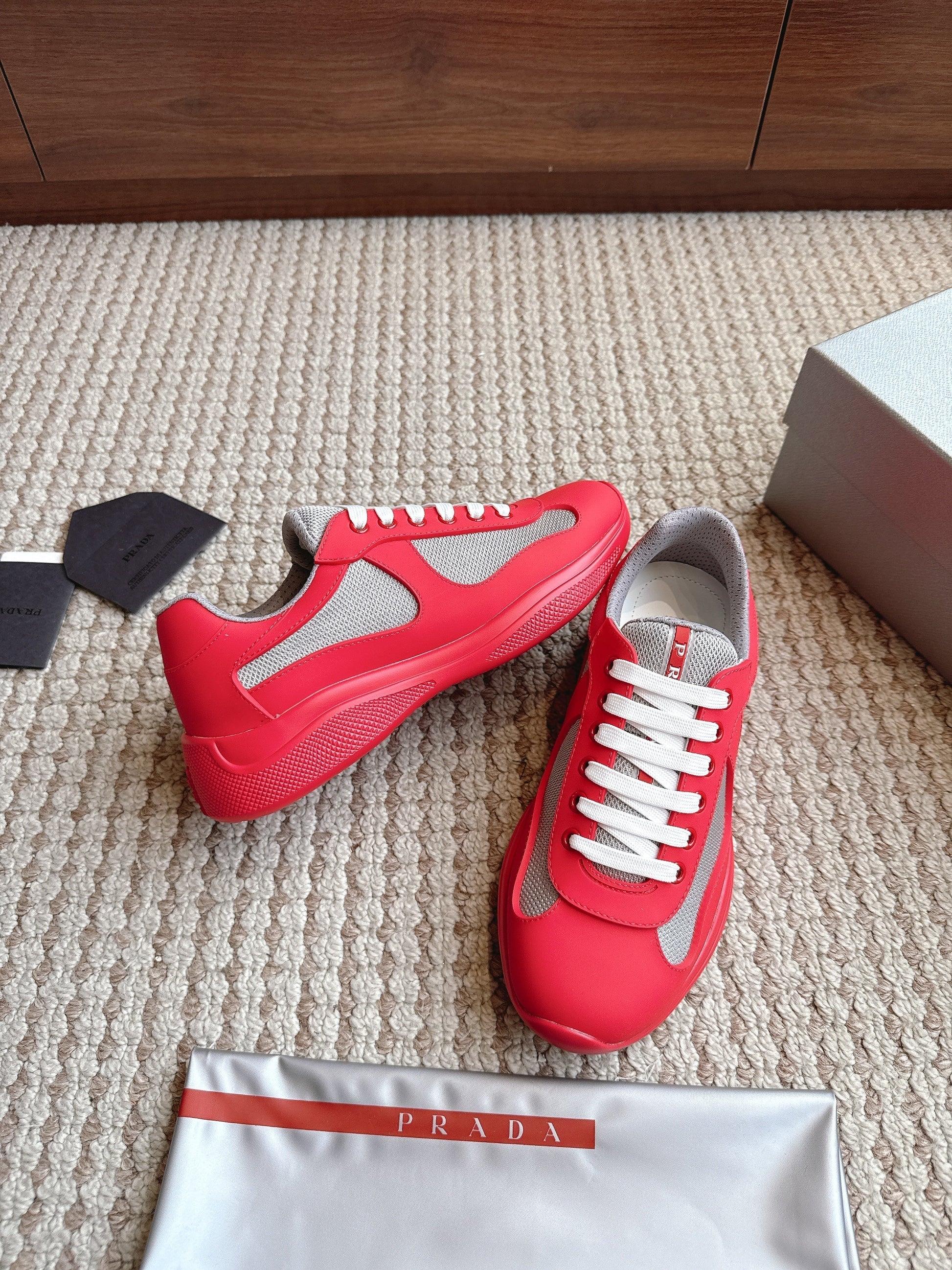 Prada America's Cup Cherry Grey