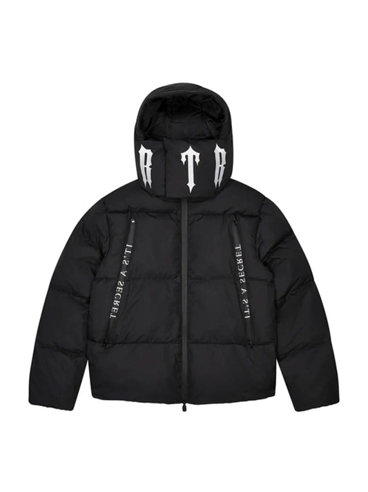 Trapstar Irongate Collar Puffer Black