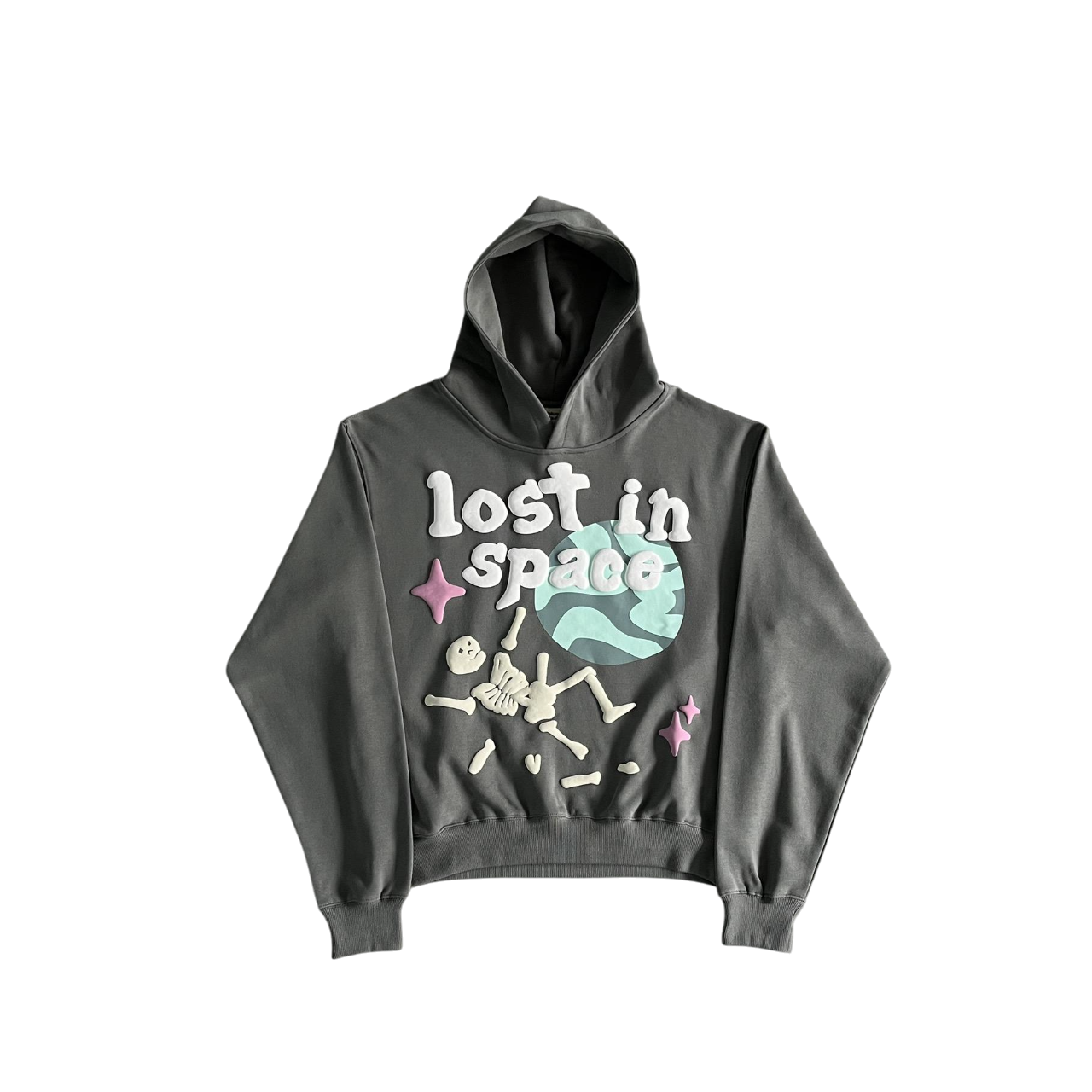 Broken Planet Lost In Space Hoodie Grey