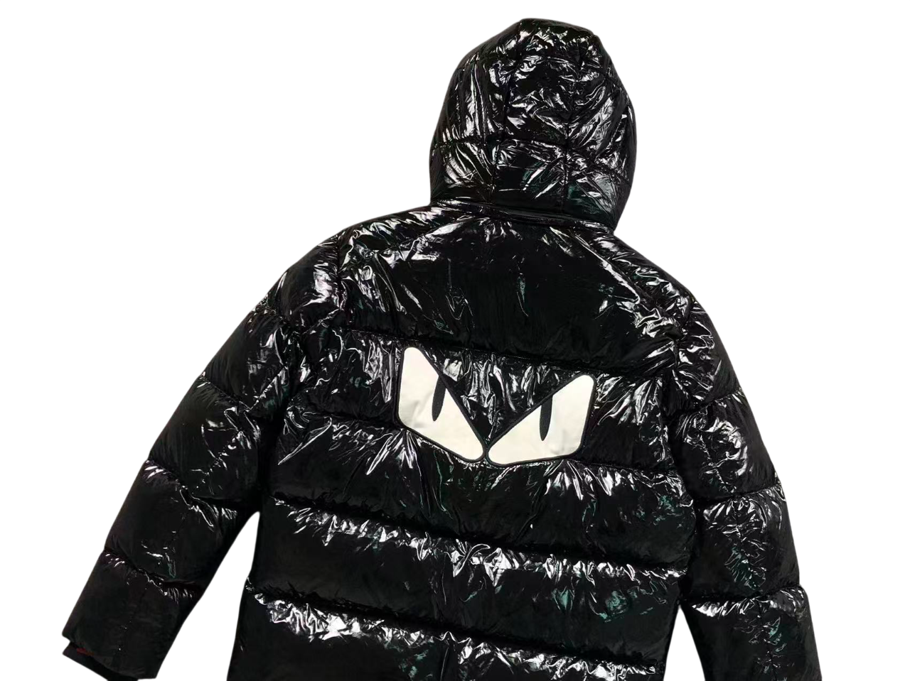 Fendi Monster Down Jacket Black