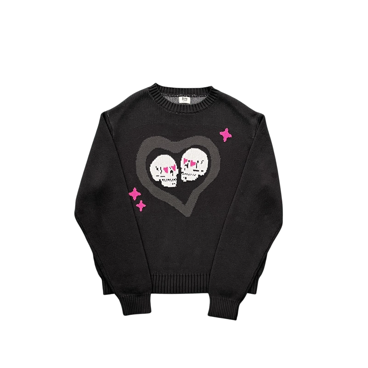 Broken Planet Skull Sweater Black