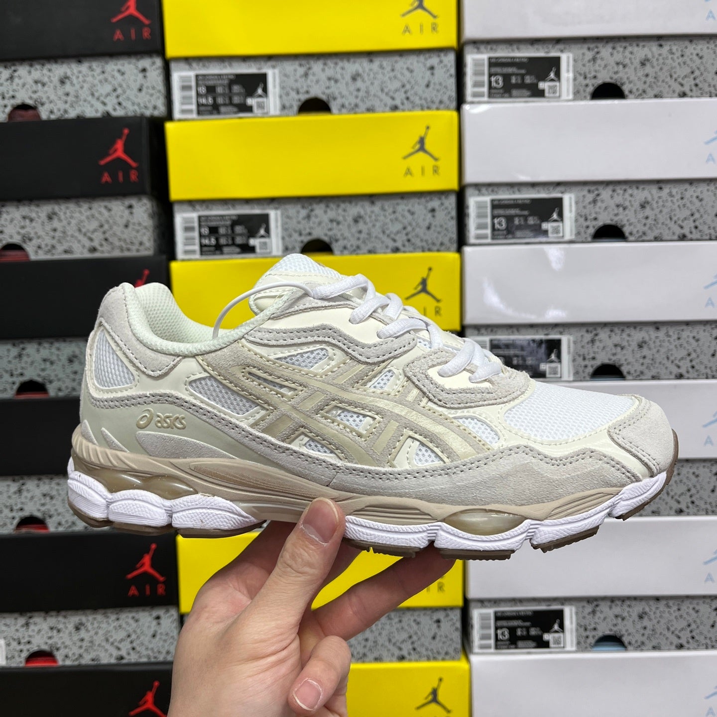 ASICS Gel-NYC White Feather Grey