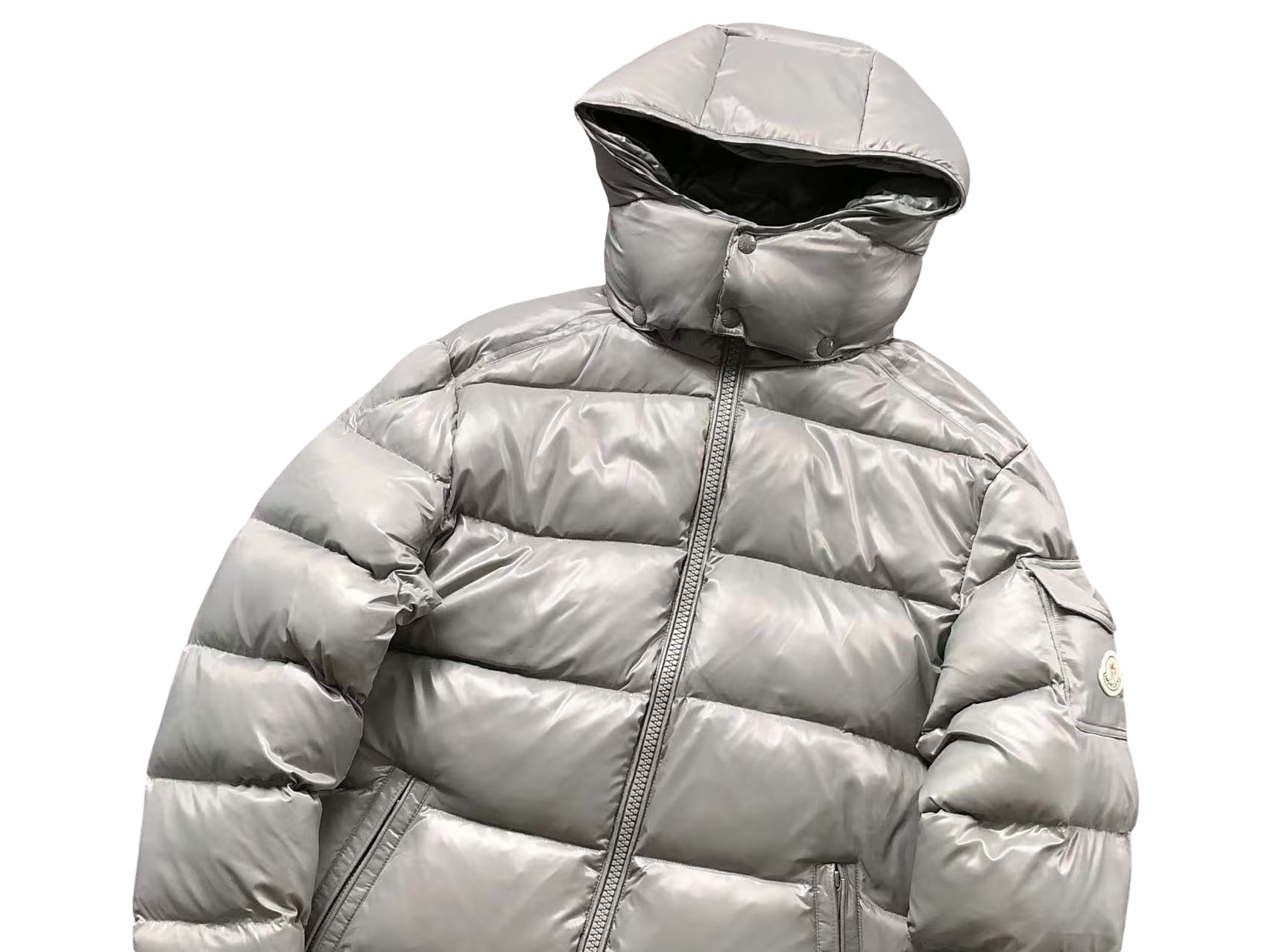 Moncler Maya Down Jacket Grey