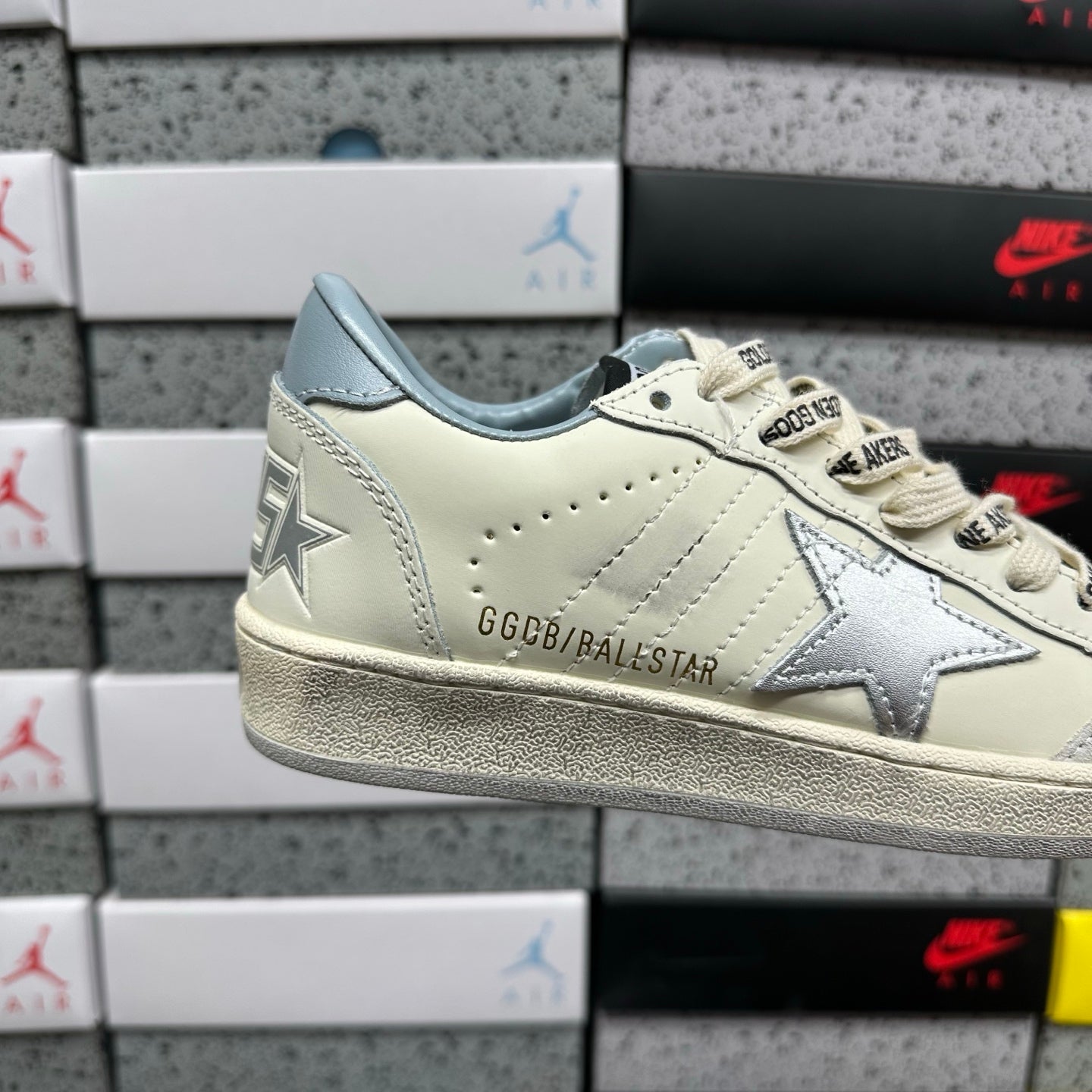 Golden Goose Ball Star Negro Blanco