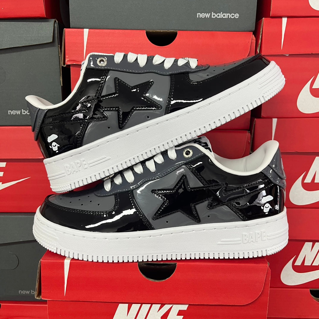 A Bathing Ape Bapesta Black/Grey