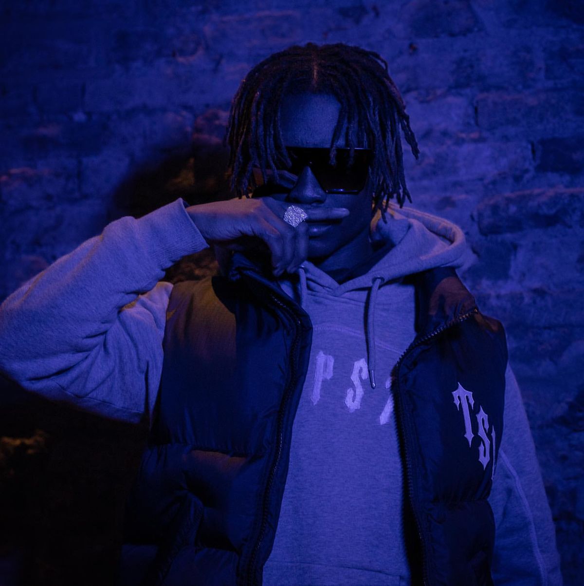 Trapstar Shooters Gilet Black/Reflective