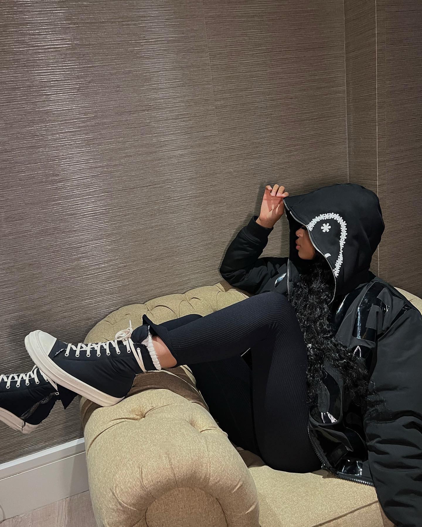 Carsicko Love Spread Full Zip Black