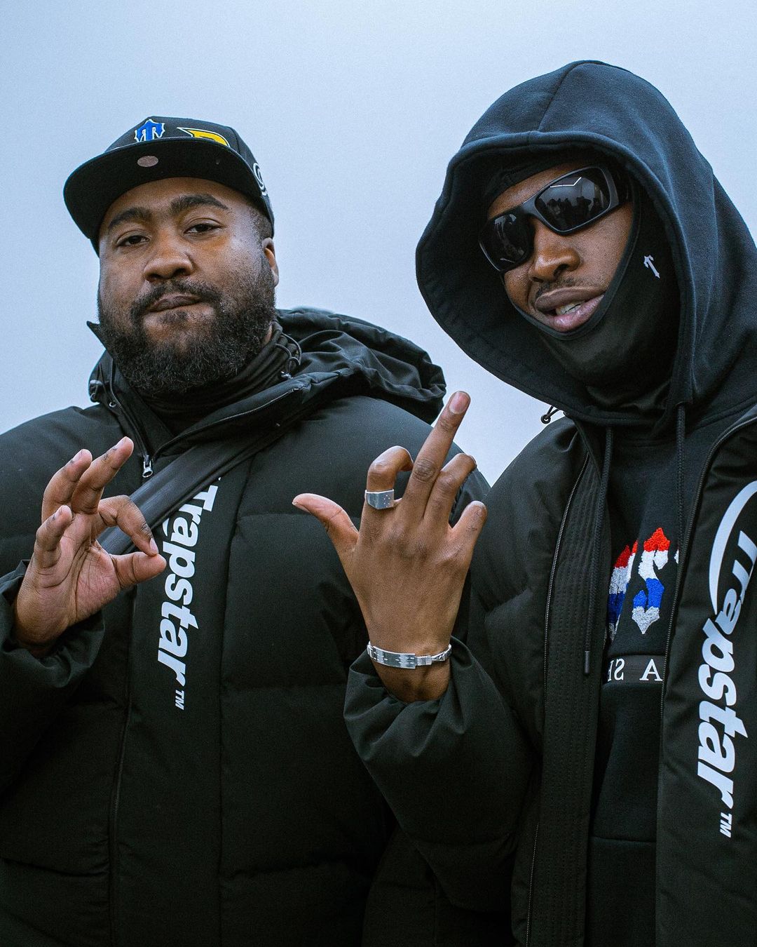Trapstar Chenille Decoded 2.0 Hoodie Tracksuit Black Revolution Edition