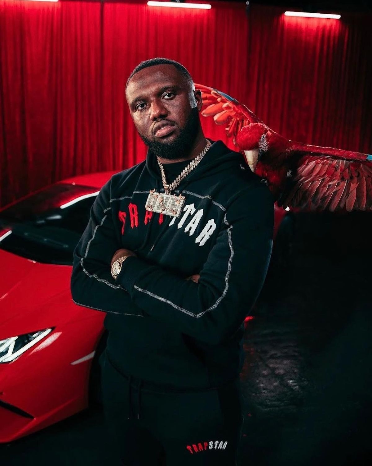 Trapstar Irongate Arch Tracksuit Infrared Edition