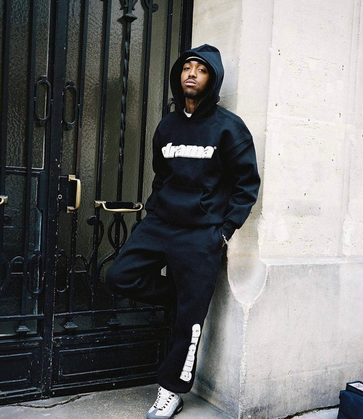 Drama Call Foam Jogging Black/White