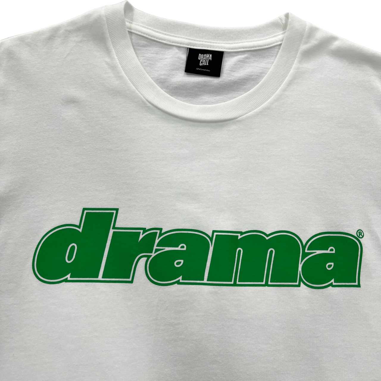 Drama Call Classic Tee White/Green