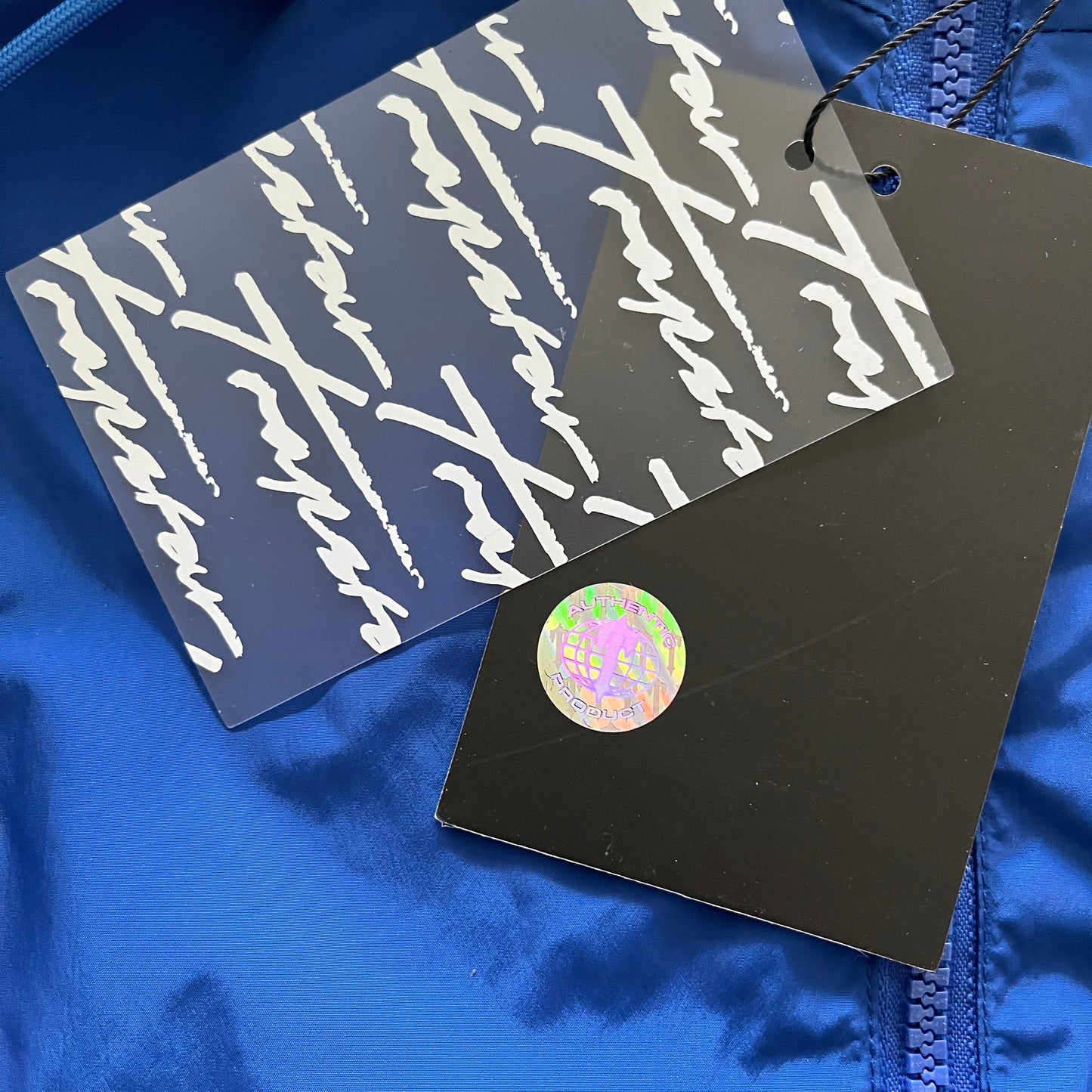 Trapstar Irongate T Windbreaker Jacket Dazzling Blue