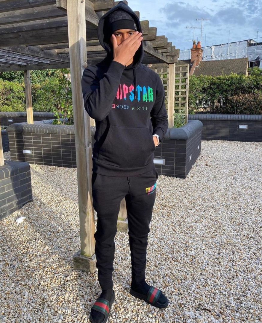 Trapstar Chenille Decoded Hoodie Tracksuit Candy Flavours