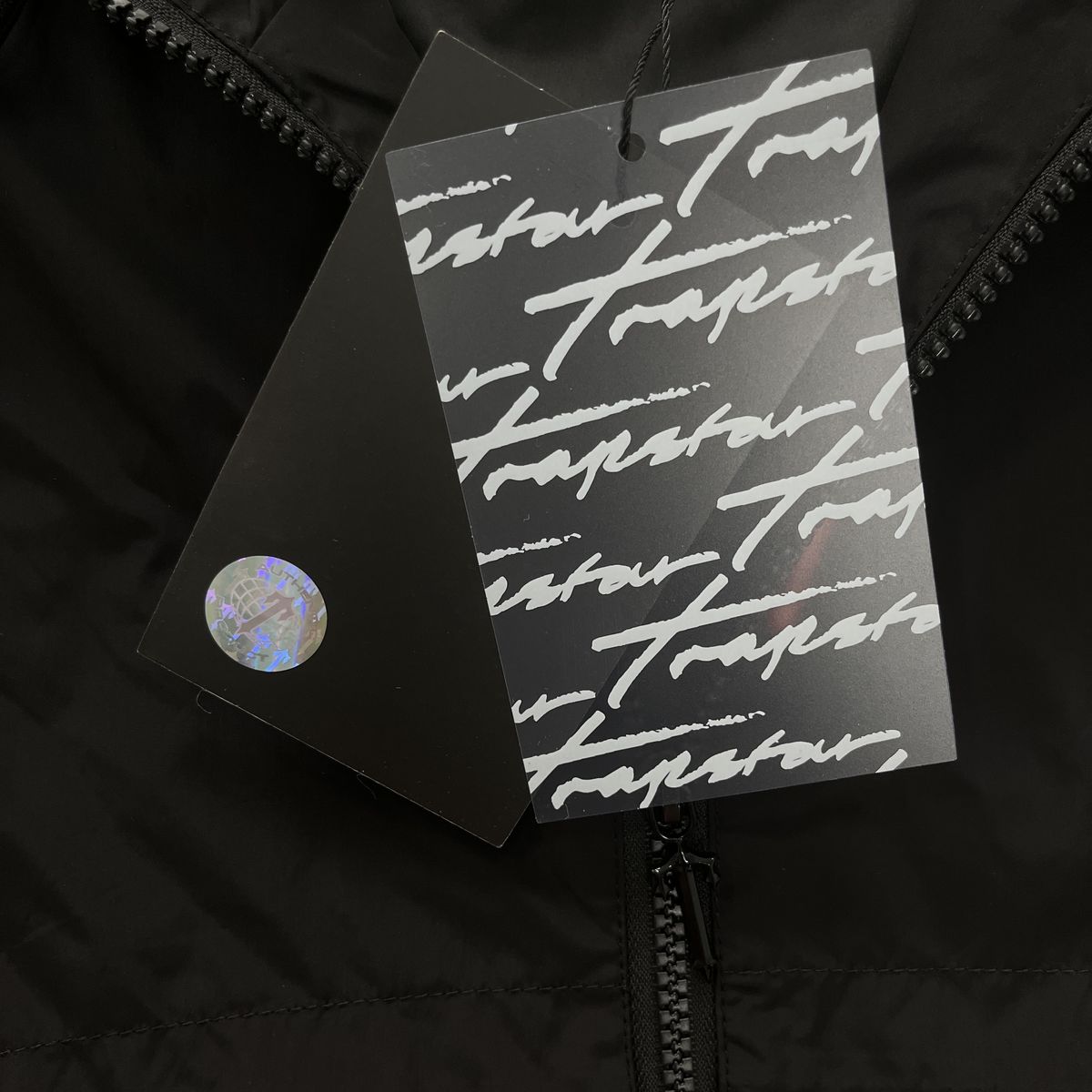 Trapstar Irongate T Windbreaker Jacket Black/Red
