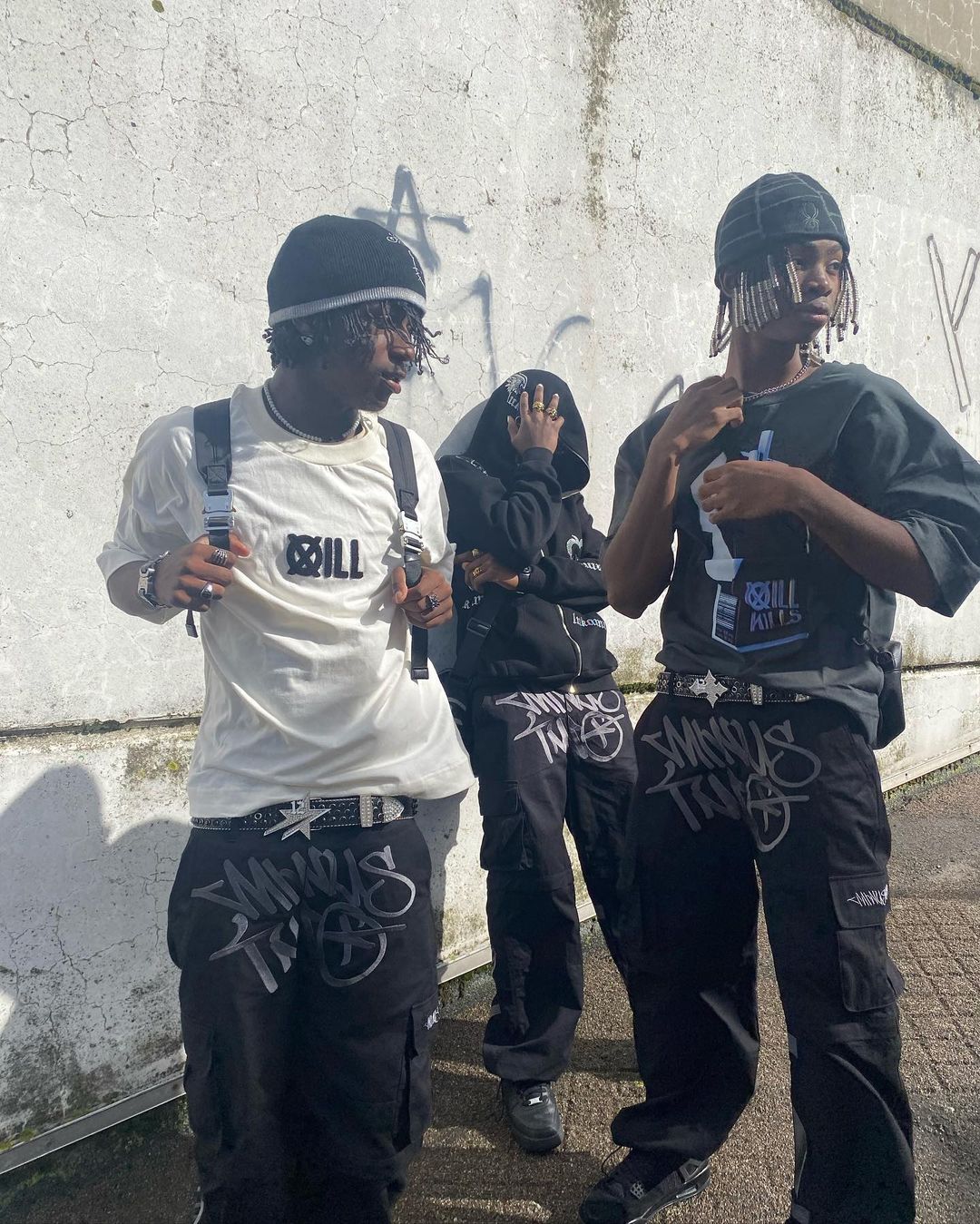 Minus Two Convertible Graff Cargos - (BLACK)