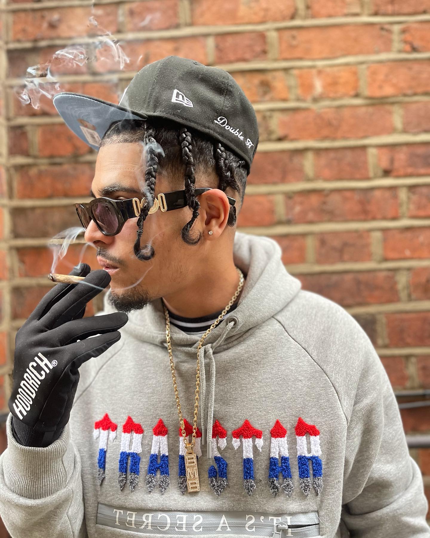 Trapstar Chenille Decoded Hoodie 2.0 Tracksuit Grey Revolution Edition