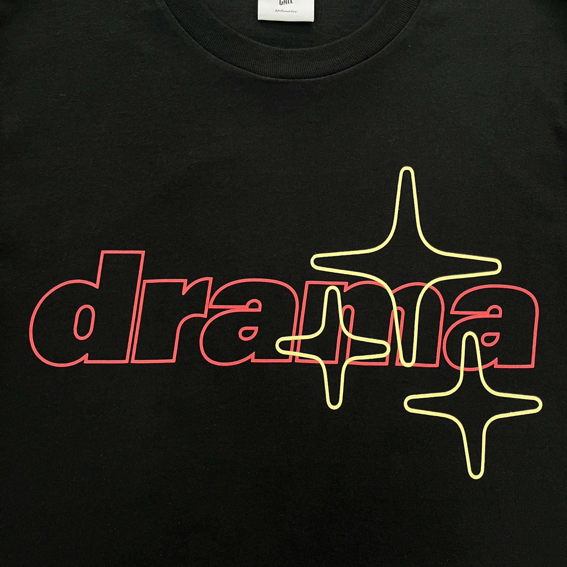Drama Call Stars Tee Black/Red