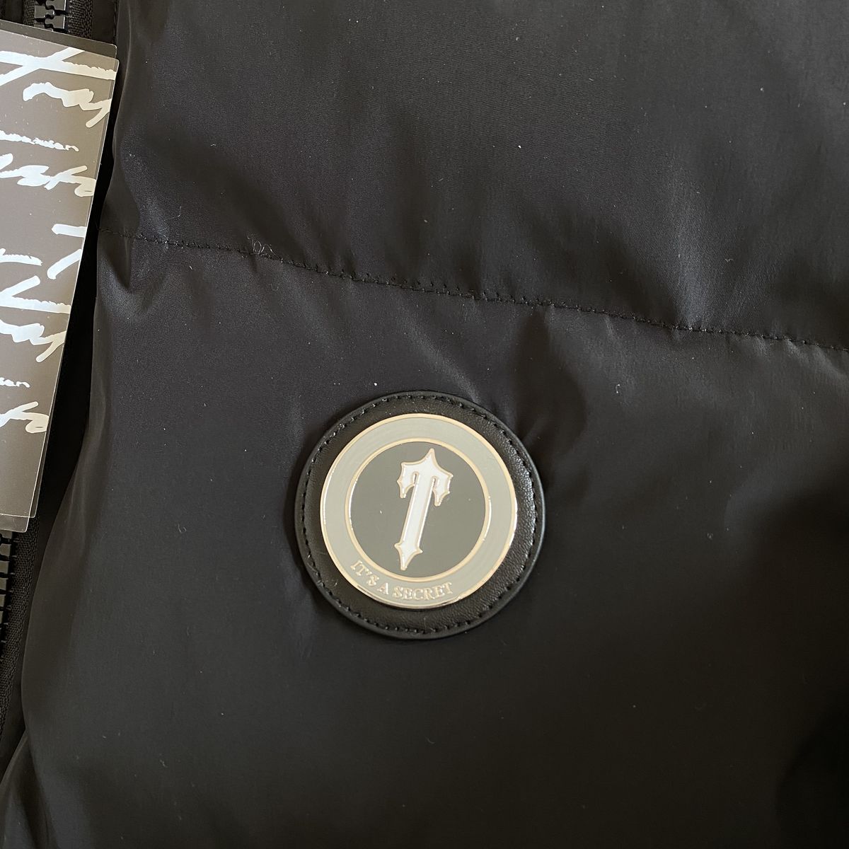 Trapstar Irongate Detachable Hooded Puffer Jacket Black