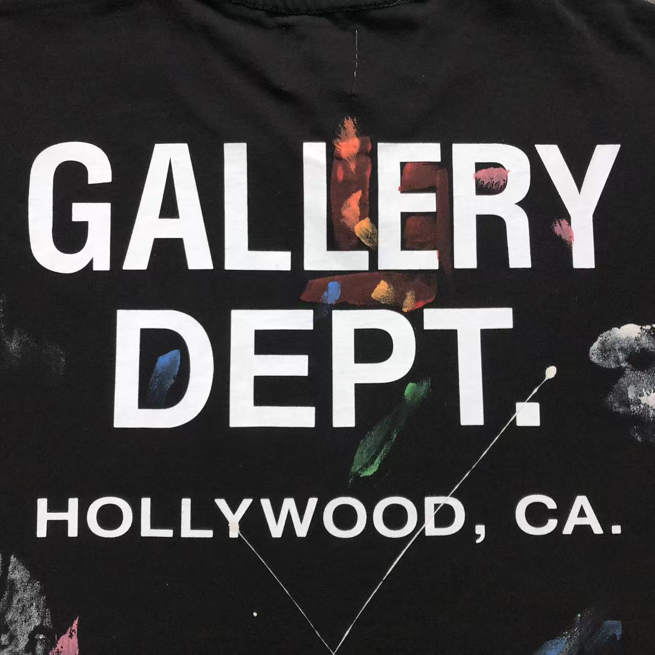 GALLERY DEPT. Painted Tee Black