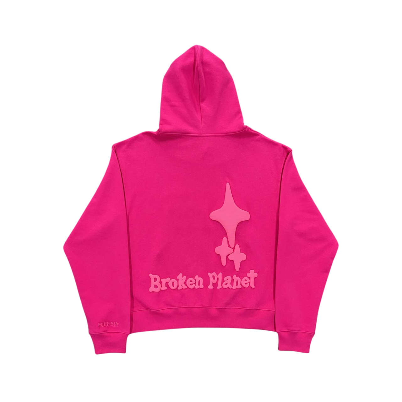 Broken Planet Classic Hoodie Pink