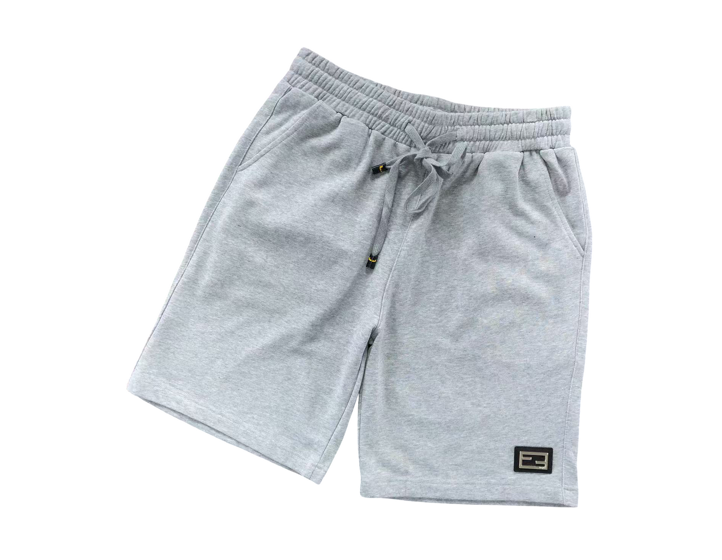 Fendi Little Square Shorts Grey