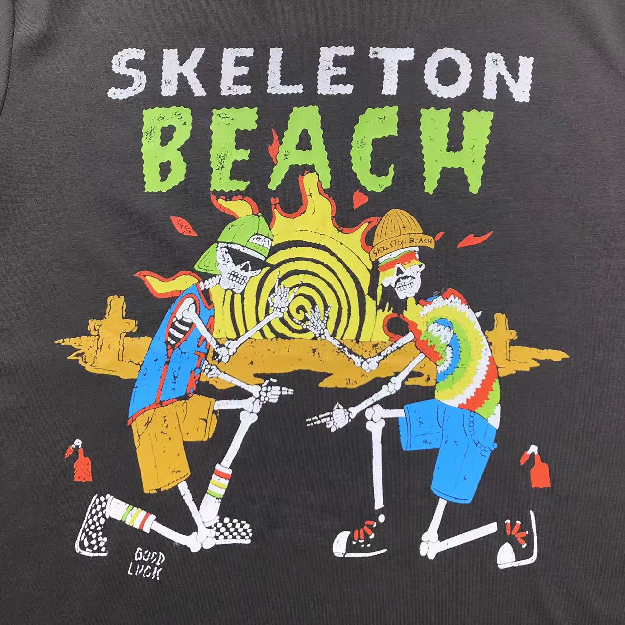 GALLERY DEPT. Skeleton Beach Tee Anthracite