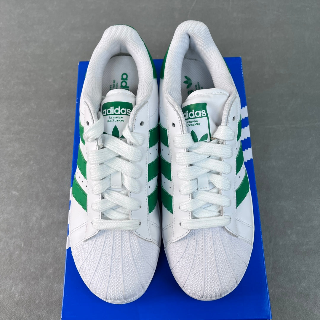 Adidas Superstar XLG White Green