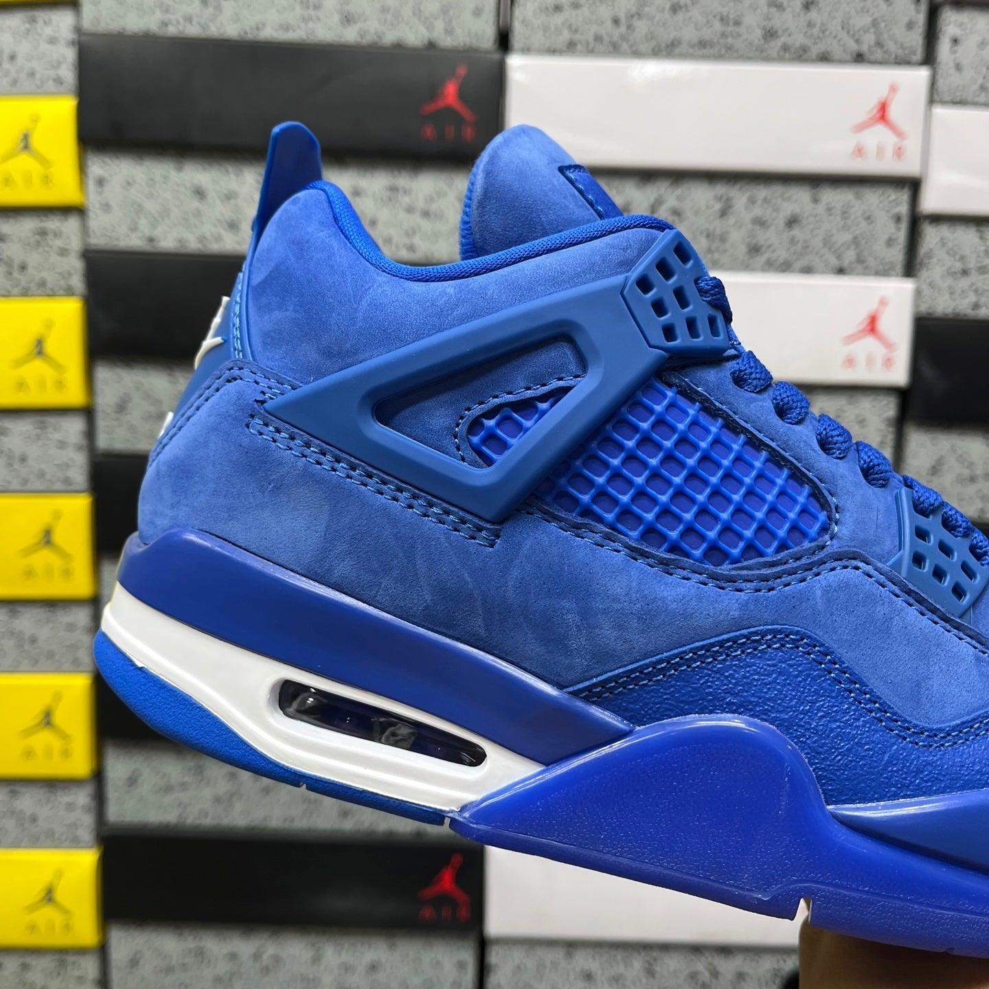 Jordan 4 Retro OG SP Nigel Sylvester Blue Brick By Brick