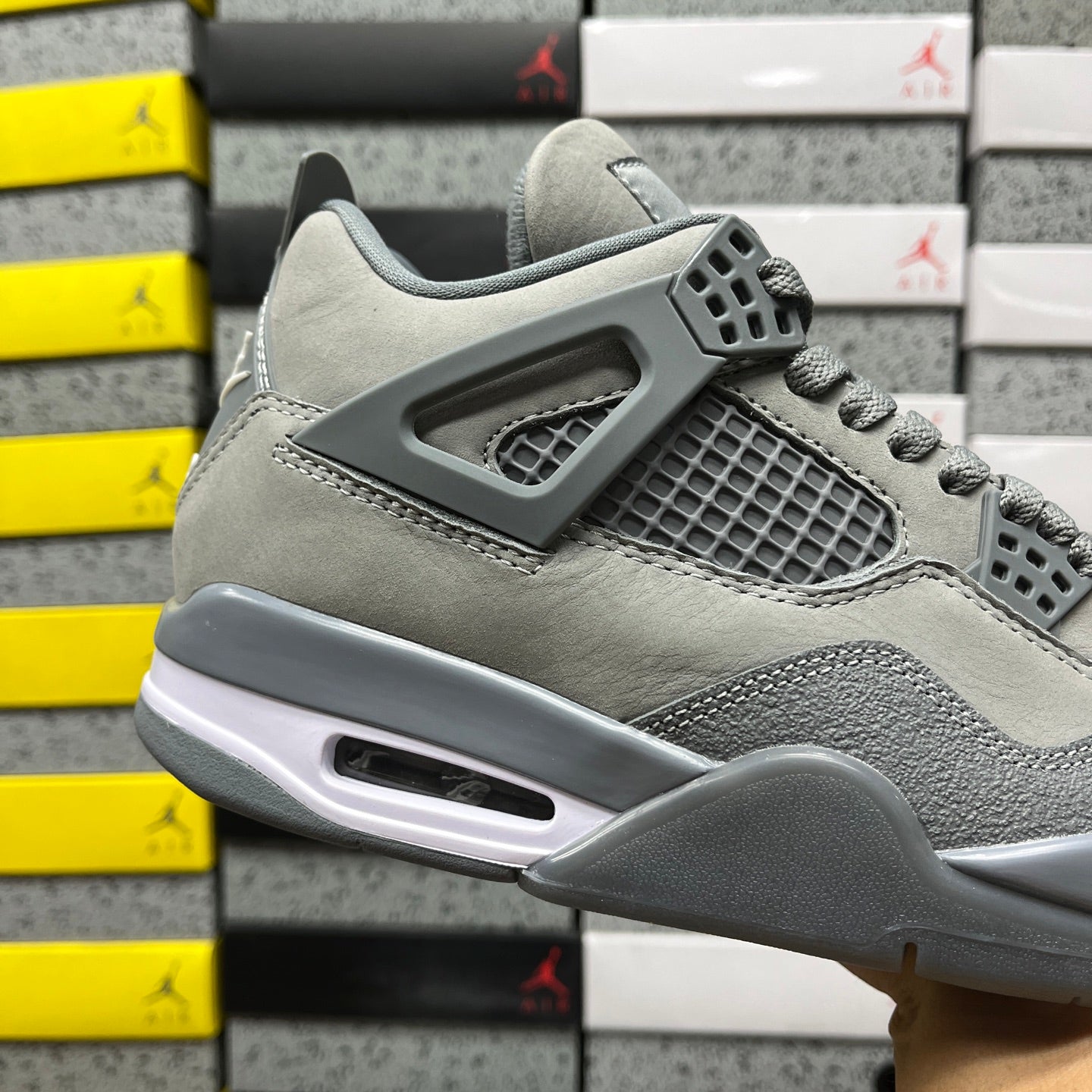 Jordan 4 Retro OG SP Nigel Sylvester Grey Brick By Brick