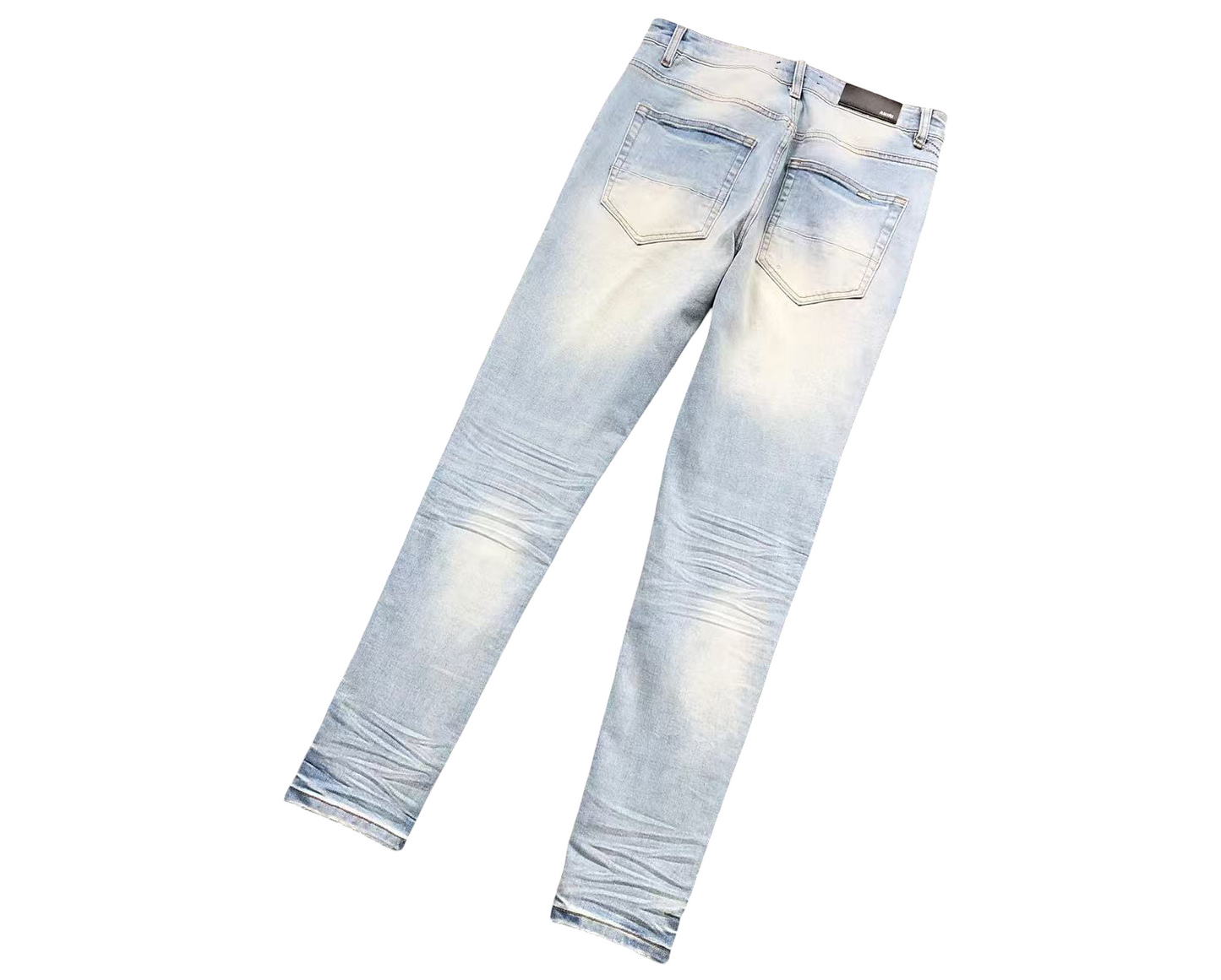 AMIRI Shooting Stars Jeans Light Blue