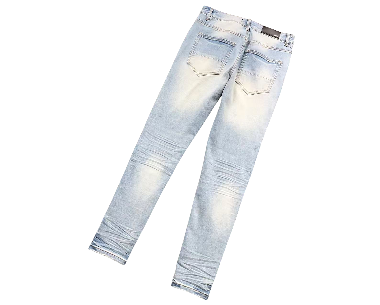 AMIRI Shooting Stars Jeans Light Blue