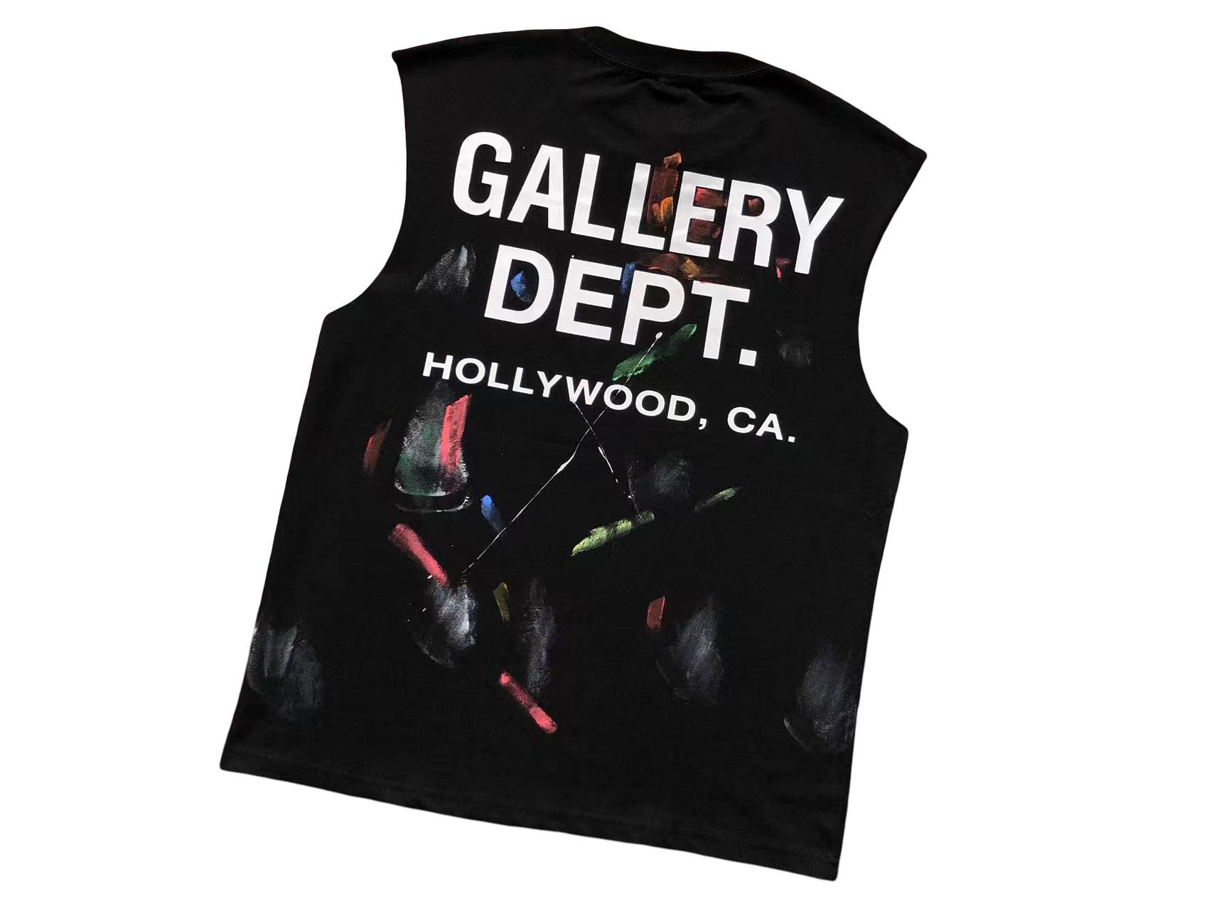 GALLERY DEPT. Painted Sleeveless Black