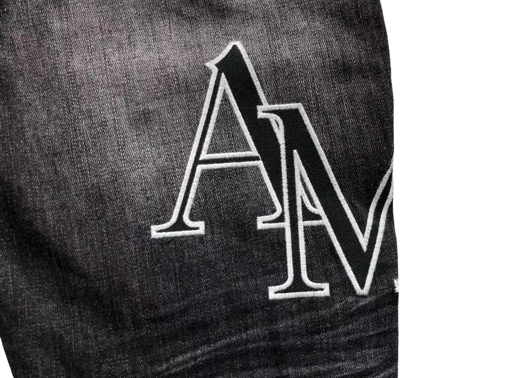 AMIRI Superimposed Denim Jeans Black