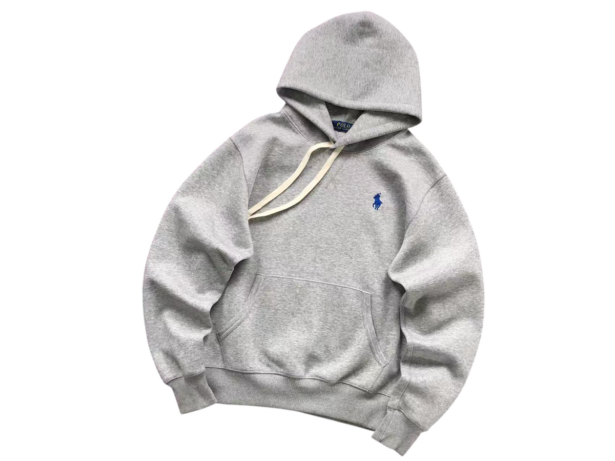 Ralph Lauren Classic Hoodie Grey/Blue
