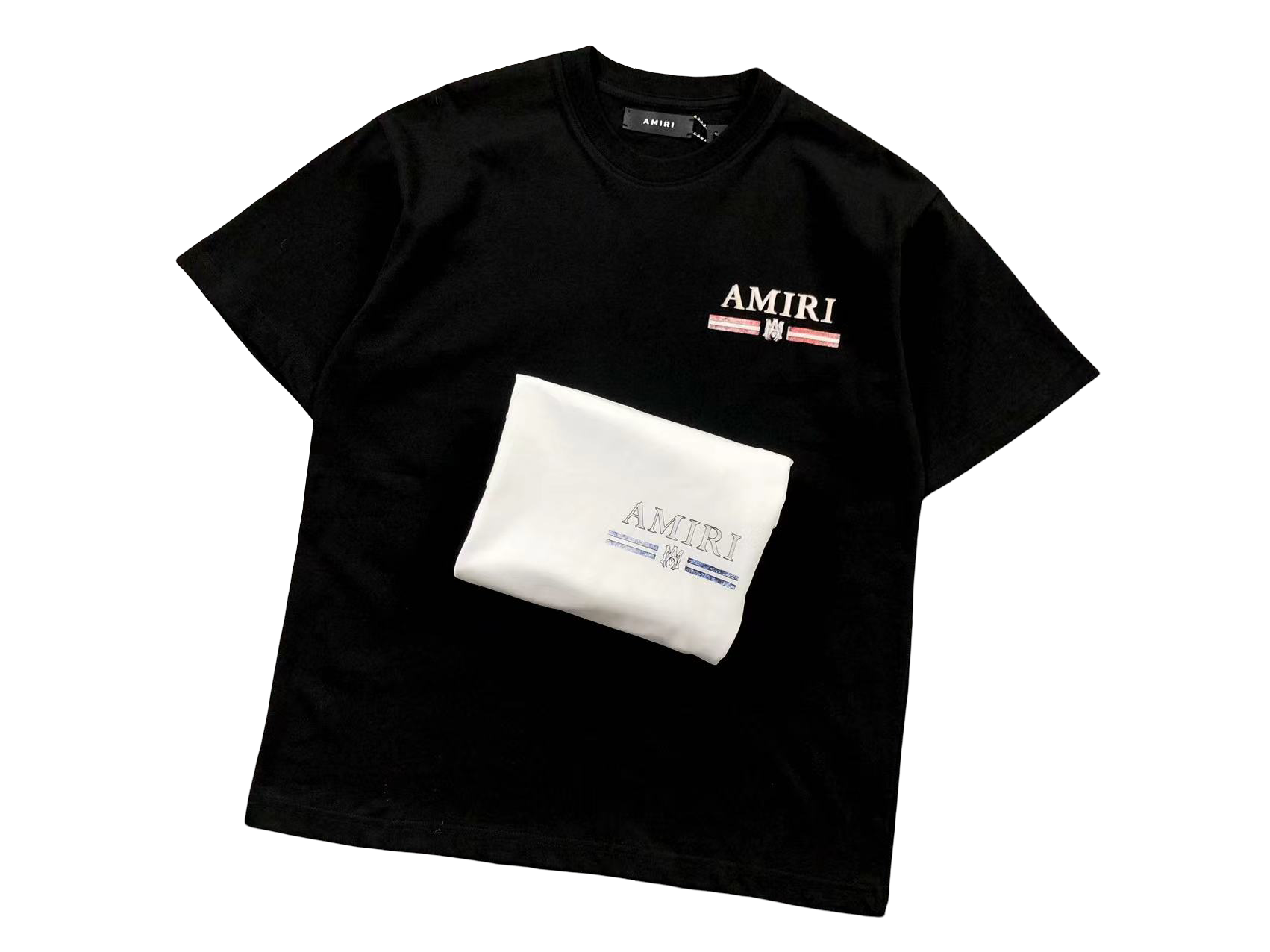 AMIRI Ancien Tee Black