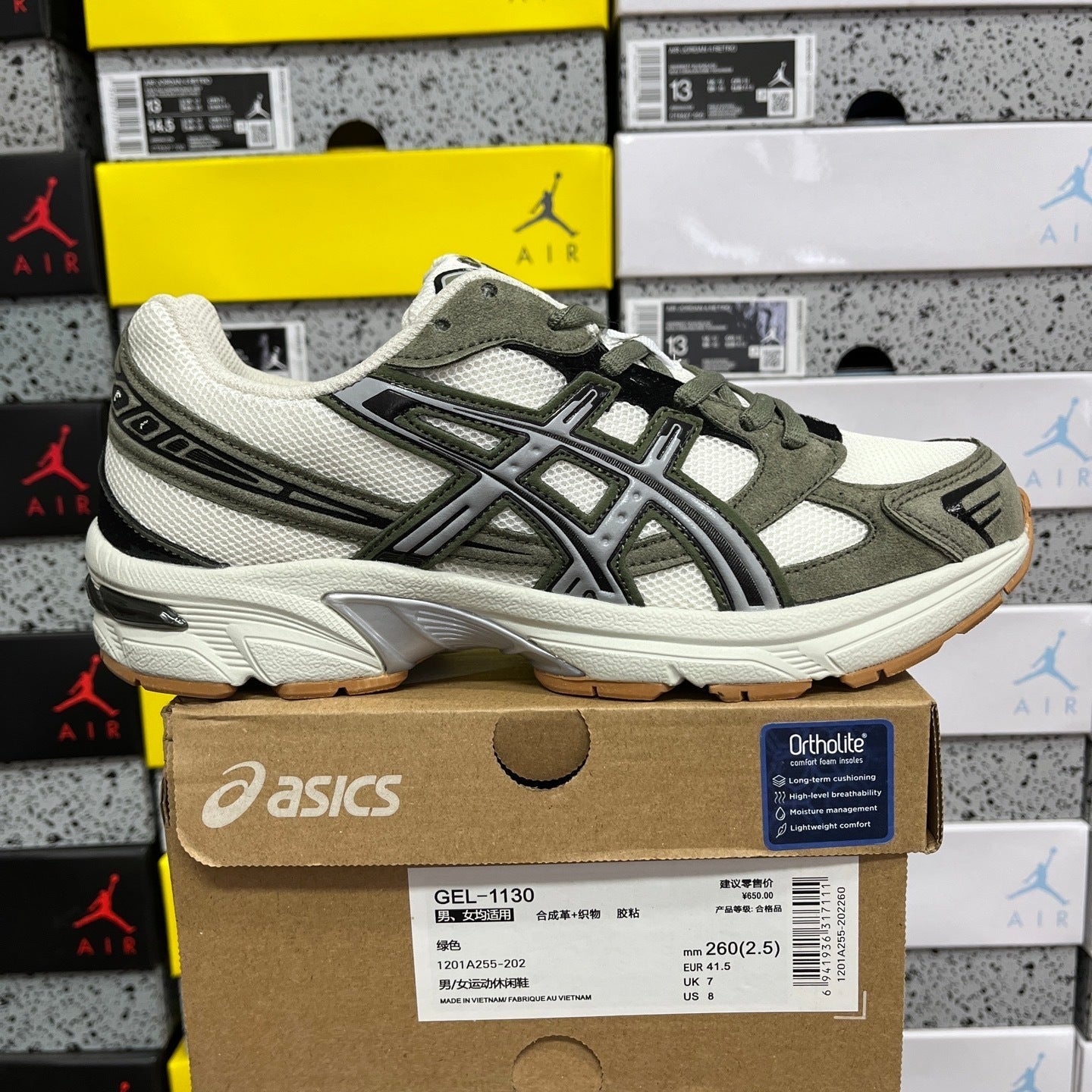 Asics Gel-1130 Pale Oak Mantle Green